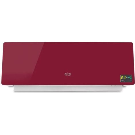 Termoventilatore Ceramico a Parete Argo Chic Berry Cod. 191070199 – Design Elegante, Potenza 1200-2000 W, Silenzioso e Versatile per Bagno e Casa