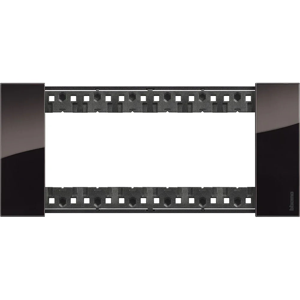 Placca 6 Moduli Bticino Living Now Notte (Night) - KA4806DG