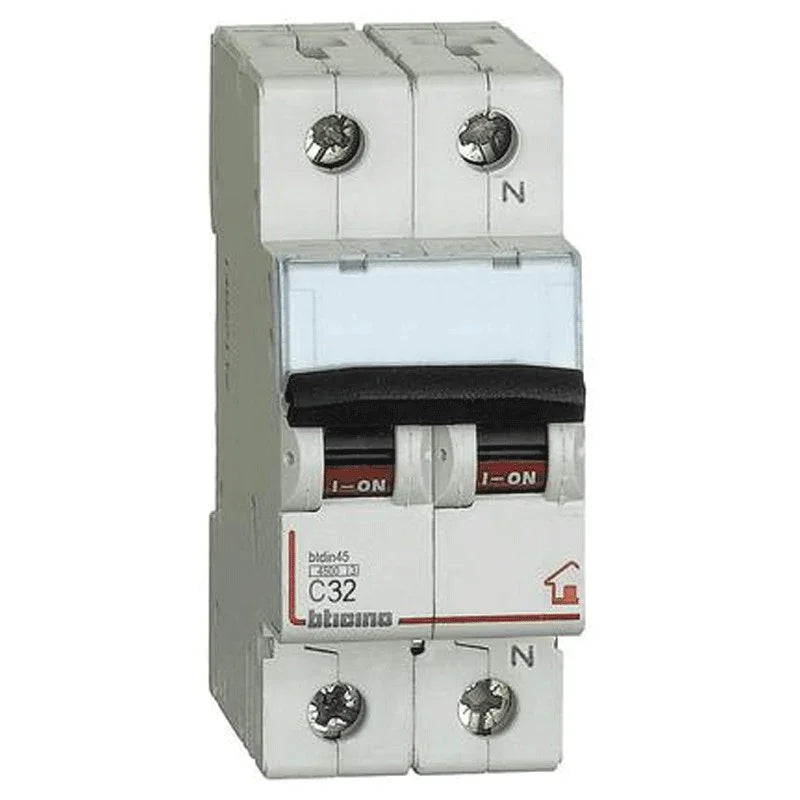 Bticino Btdin FC810NC32 - Interruttore Magnetotermico 1P+N 32A 4,5kA