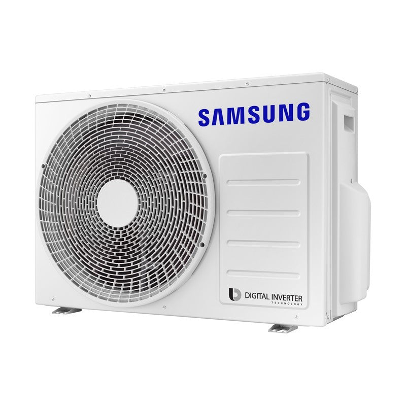 SAMSUNG CEBU inverter air conditioning unit with digital inverter technology, outdoor compressor for cooling.
