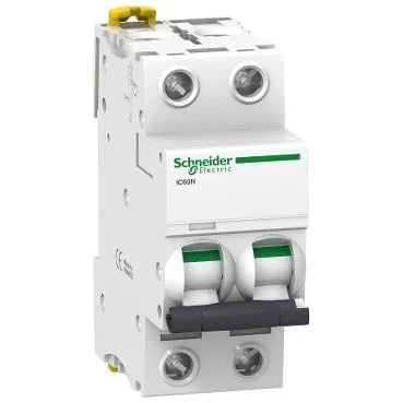 Interruttore Magnetotermico iC60N 2P C 25A 6000A Schneider A9F79225 - Alta Affidabilità e Durata Lunga