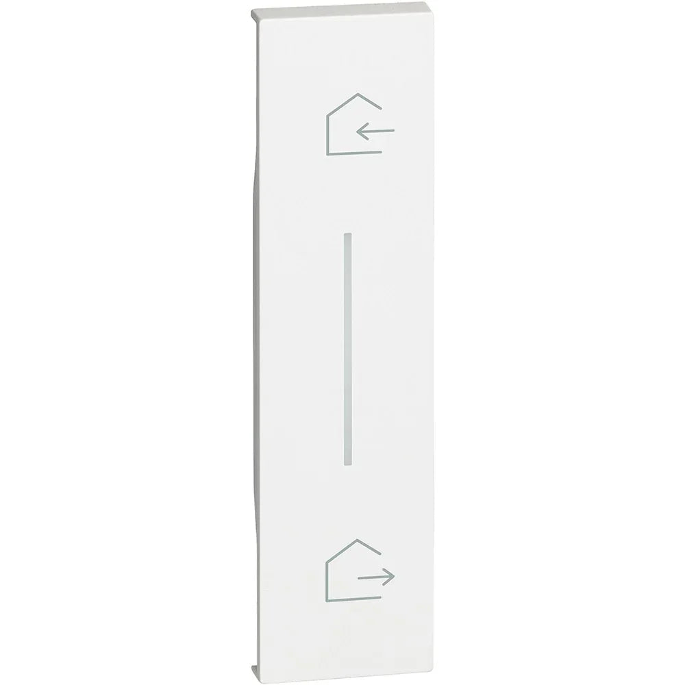 Cover BTicino Living Now Leave Back per Modulo Entra&Esci Bianco KW40, Illumina il Tuo Spazio