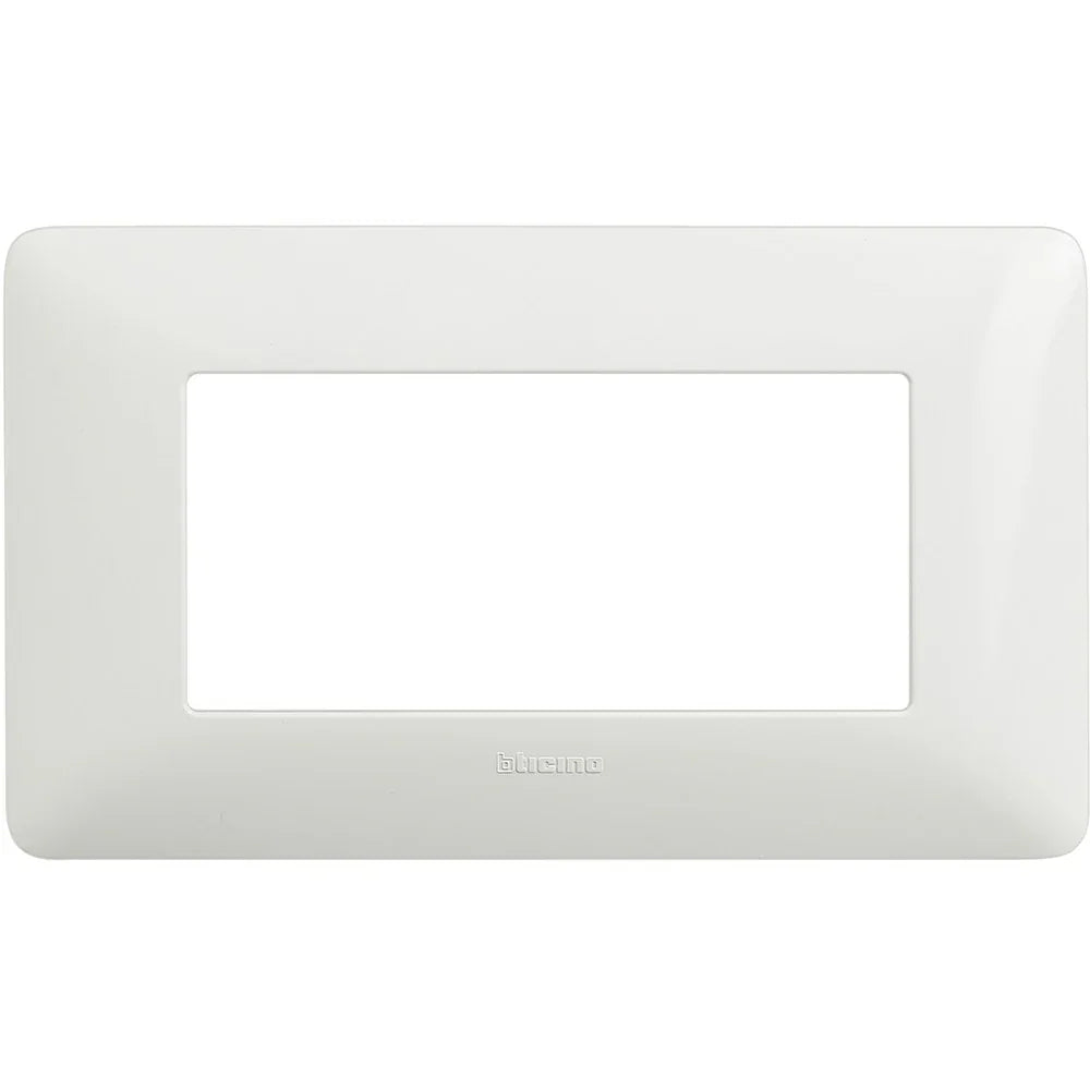 Placca 4 Moduli Bticino Matix Bianco Opaco - AM4804BBN