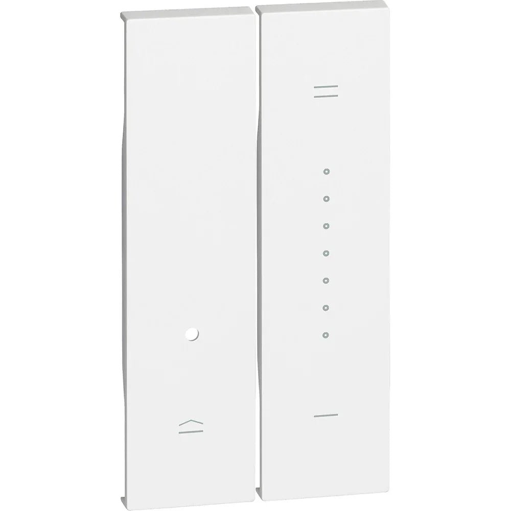 Cover Dimmer 2M Bianco BTicino Living Now KW19 | Elegante e Funzionale, Regolazione Luminosa