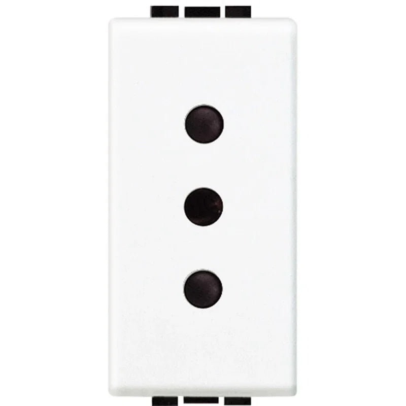 Bticino Livinglight N4113 - Presa 2P+T 10A Standard Italiano Bianco