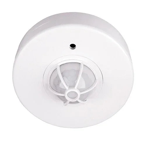Sensore Di Movimento PIR Rilevatore Infrarossi 360° Bianco LX06 | Raggio 2-12M, Consumo 0,45W