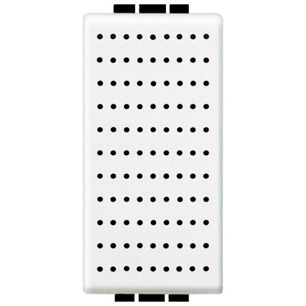 Bticino Livinglight ronzatore 230V N4356/230, 12VA 80dB, white, 230Vac power module for home use.