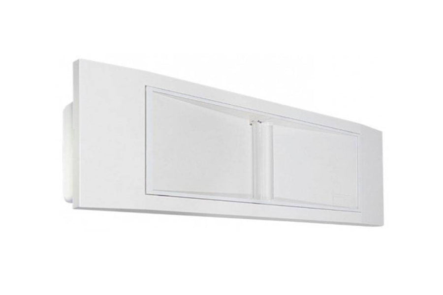 Beghelli STILE notturna Blu emergency lamp, 11W LED, wall or recessed installation, 8-hour battery, 130 Lumen.