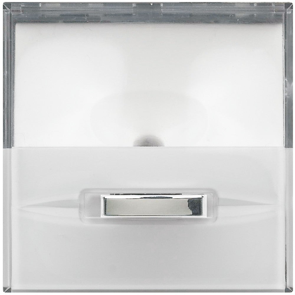 Lampada segnapasso LED Bticino Axolute H4382/230, emergenza con design moderno, accensione automatica in caso di blackout.