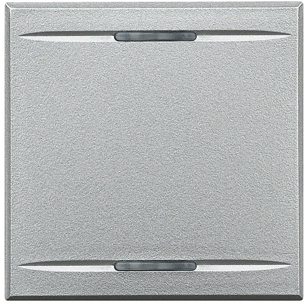 Copritasto Bticino Axolute 2 Funzioni HC4911/2, designer tech switch plate, series Axolute.