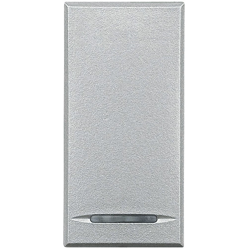 Copritasto Bticino Axolute 1 Funzione HC4915, module with illuminated lens, sleek design, BTicino brand.