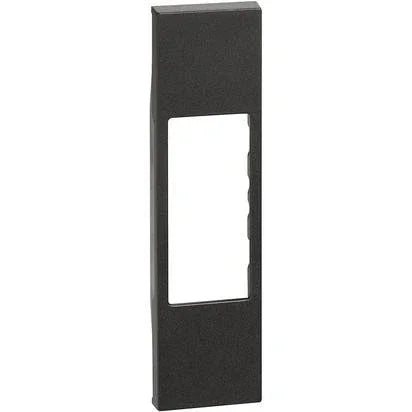 Cover RJ11/45 per Lampada di Sicurezza BTicino - Finitura Nera Elegante - SKU KG07