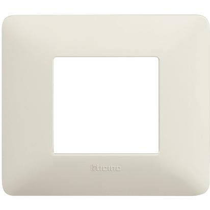 Placca Bticino Matix 2 moduli cenere AM4802BCN