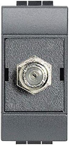 Connettore Coassiale TV Femmina BTicino L4269F - Installazione Facile, Alta Qualità e Segnale Ottimale