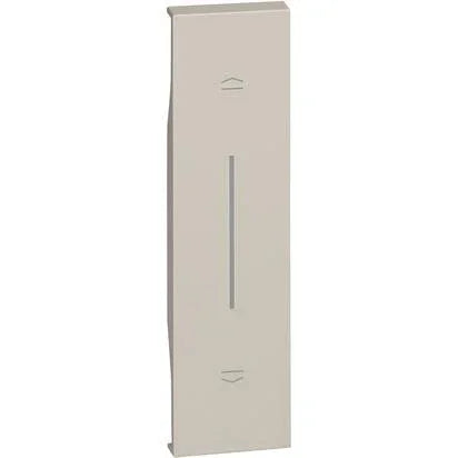 BTicino Living Now Cover Comando Tapparelle 1M - KM05, Design Elegante con Illuminazione Integrata