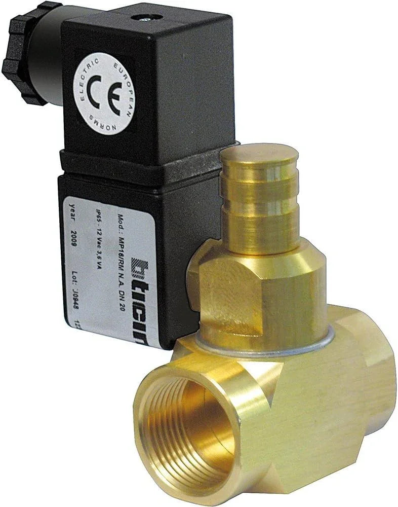 BTicino Livinglight L4525/12NO - Elettrovalvola Gas 12V, Contatto Normalmente Aperto, Compatta e Sicura