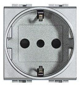 BTicino Livinglight Tech Presa 16A NT4140 - 250Vac, 2P+T, Sicura e Versatile
