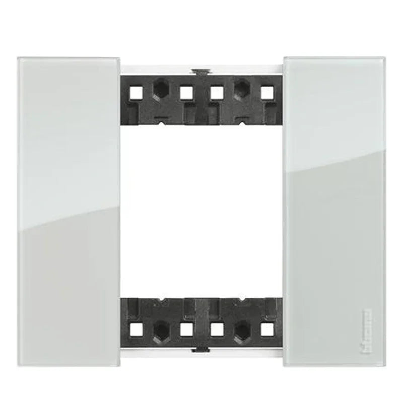 Placca 2 Moduli Bticino Living Now Colore Sky - KA4802DA