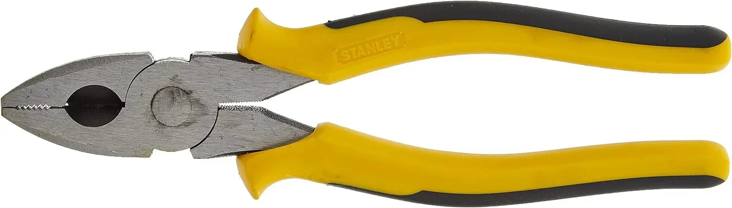 Pinza Universale STANLEY Bi-Mat 200mm - Acciaio Temprato, Ganasce In Acciaio Carbonio, Ergonomica