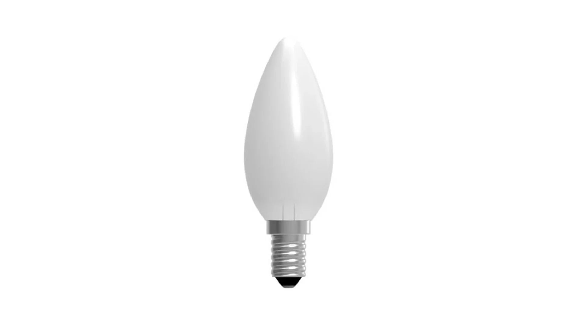Imperia Led Oliva Opale 6W E14 4000K - Design Elegante, Alta Efficienza Energetica, SKU IMP-OLIVA6W4000K
