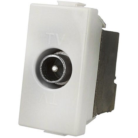 Presa Tv e Sat Bticino Matix passante 14db connettore maschio AM5202P14