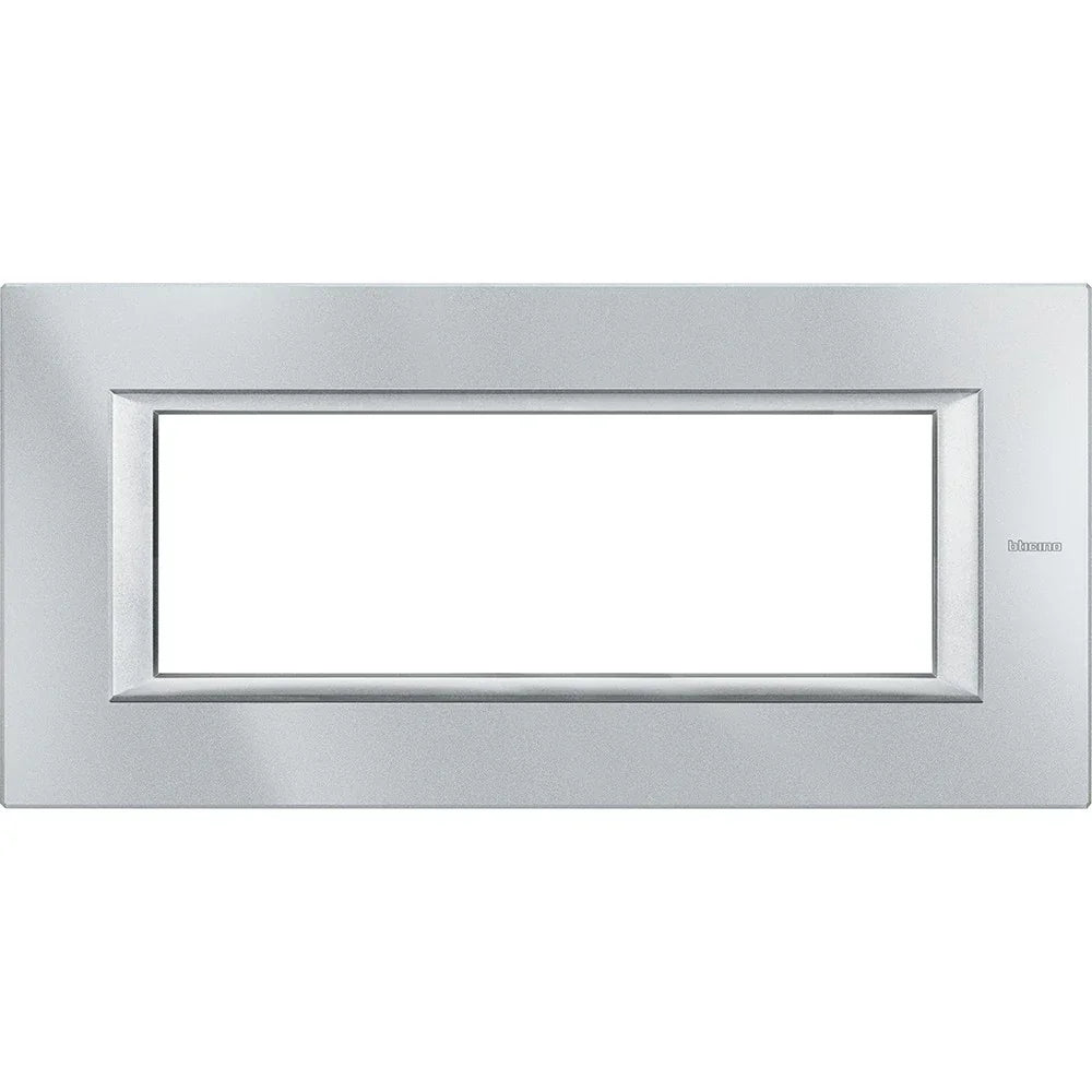 BTicino Axolute Placca 6P Tech HA4806HC in Metallo, Design Elegante e Moderno, 95x195mm