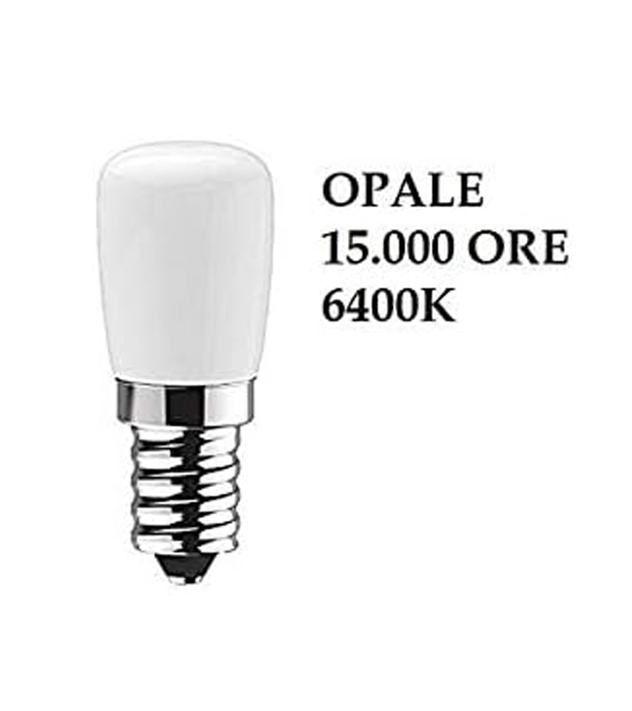 Imperia Led Peretta E14 bulb 6400K, 2W, 15000 hours lifespan, instant full brightness, mercury-free.