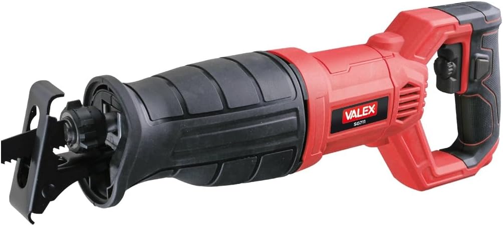 Sega a Gattuccio Elettrica Valex SG711 con potenza di 710 W, ideale per bricolage e tagli rapidi su legno, plastica e lamiere leggere.