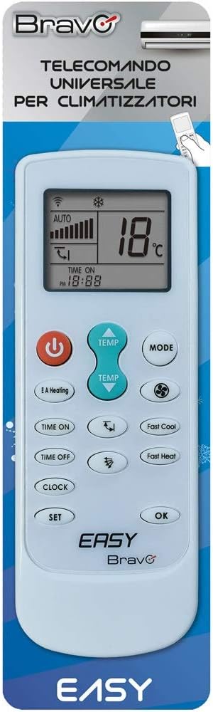Telecomando Universale Per Condizionatore Con Programmazione Automatica 4000 Marche BRAVO EASY 92102155