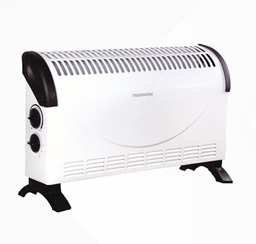 Telefunken Termoconvettore Da Terra 500W M08230, efficient portable heater for home heating.