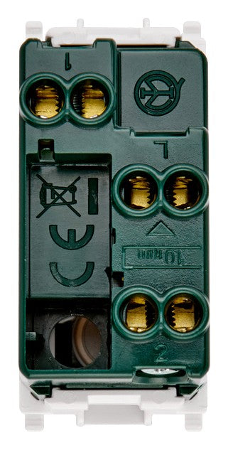 Vimar Plana deviatore 10A, interruttore bianco 1P 10AX per installazioni elettriche, retroilluminazione LED.