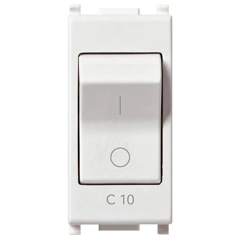 Interruttore Automatico Magnetotermico Bipolare Vimar Plana 10A 14405.10 - 230V, IP40, 3kA