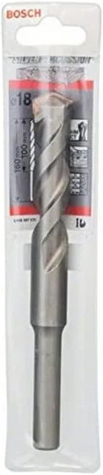 Punta Silver Percuss 16*160 - Carburo di Tungsteno, Design Spirale per Cemento - Bosch Professional