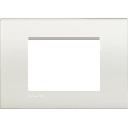 Living Light - Placca 3P bianca - LNA4803BI