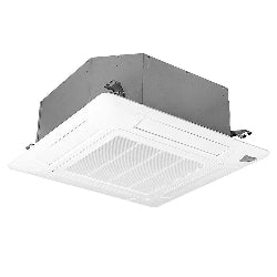 Climatizzatore Hisense Inverter a cassetta compatto, modello ACT71UR4RJC8, 24000 Btu, design elegante da soffitto.
