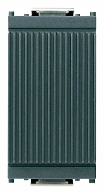 Copriforo Fronte Rigato Grigio VIMAR - SKU 16540 | Design Elegante e Durevole per Casa e Ufficio