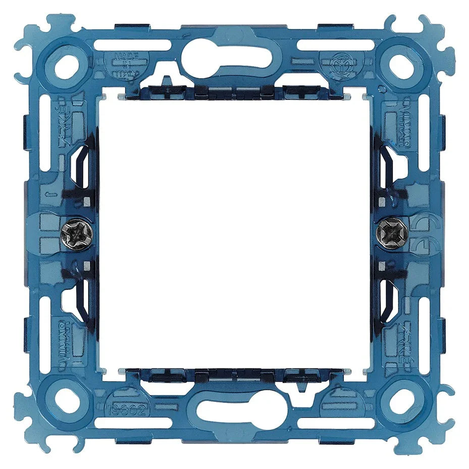 Supporto 2M VIMAR Con Griffe INT71 - Codice SKU 19602, Installazione Facile e Robusta
