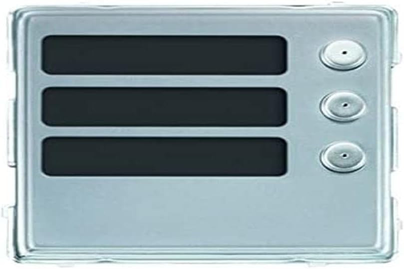 Modulo Pulsantiera Incasso Sinthesi 3 Pulsanti Urmet 1148/13, design elegante per controllo accesso.