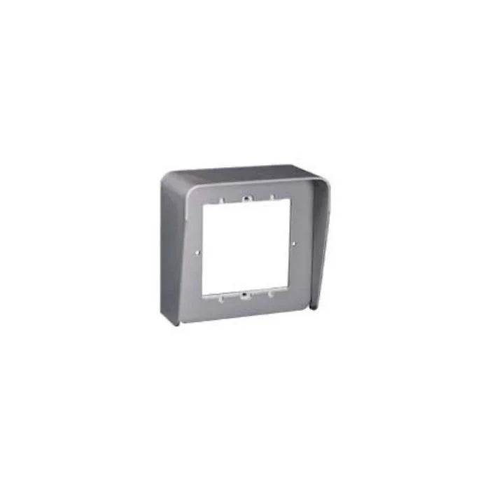 Custodia da parete esterna con visiera per 1 modulo Nuova Sinthesi Urmet 1148/311 in alluminio.