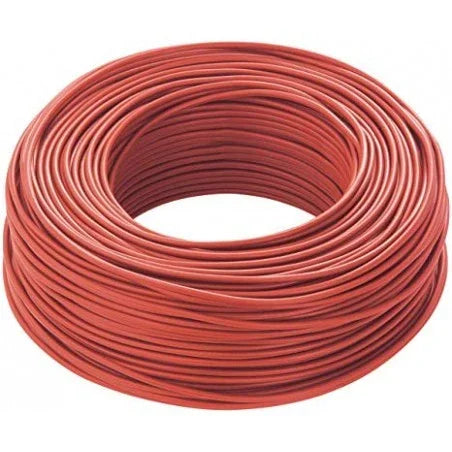 Cavo elettrico unipolare rosa antifiamma FS17 in rotolo, 1 x 1,5 mm per costruzioni, isolato in PVC.