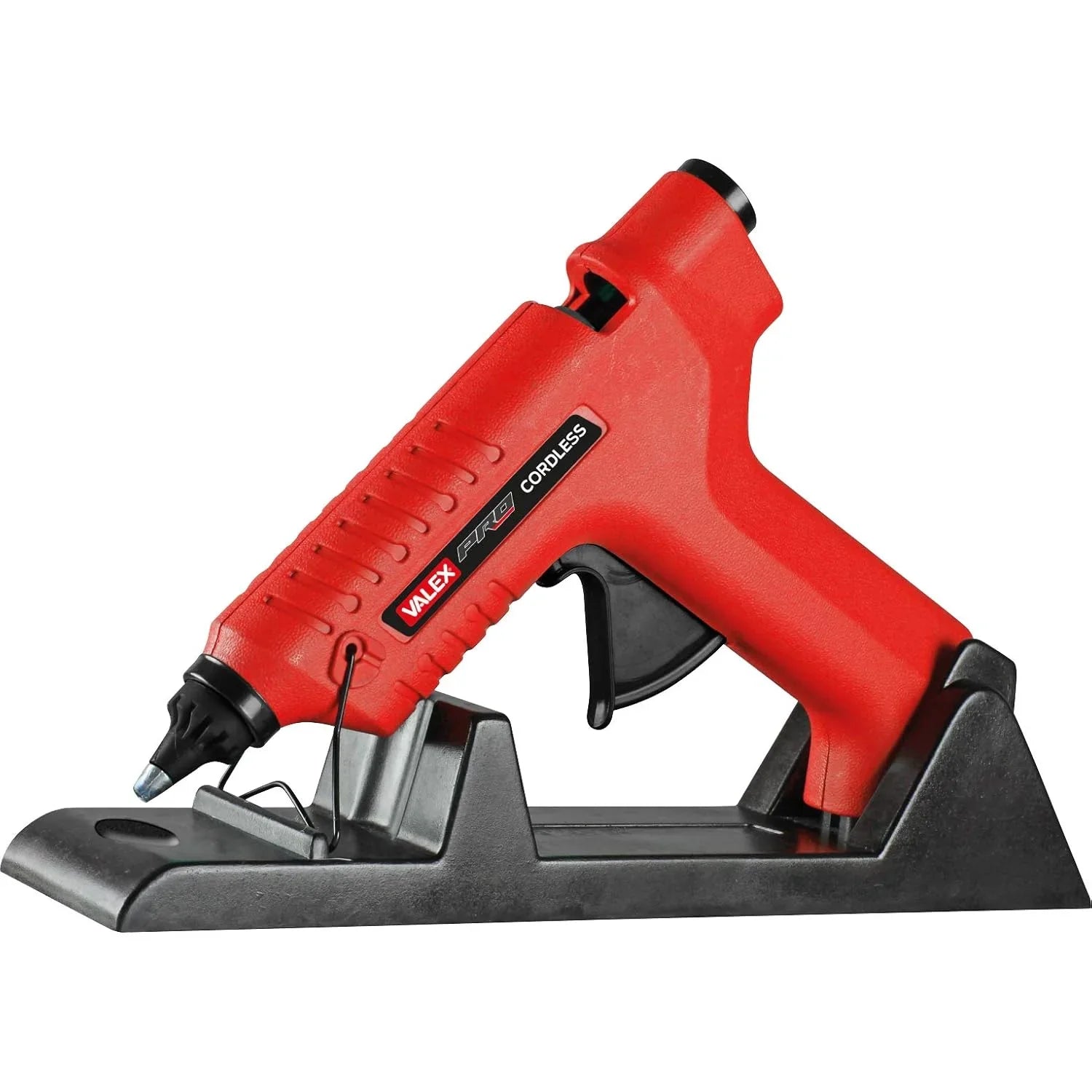 Valex Pistola Termocollante Cordless 80W, SKU 1454049 - Colla a Caldo Senza Fili, Ergonomica e Precisa