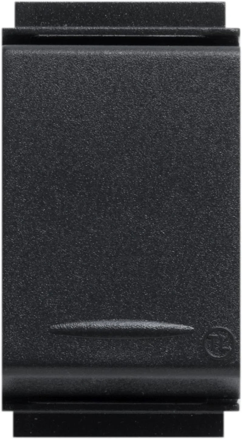 FEB 2003/TL Deviatore Unipolare nero 10A 250V Compatibile con Living Classic e placche Life.