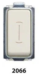 Feb 2066 portafusibile, 16A 250V AC, compact design ideal for electrical applications.