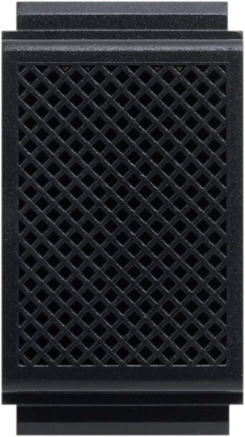 FEB 2075/10TL Ronzatore 220V in black, compatible with Living Classic and Life plates, Italian design.