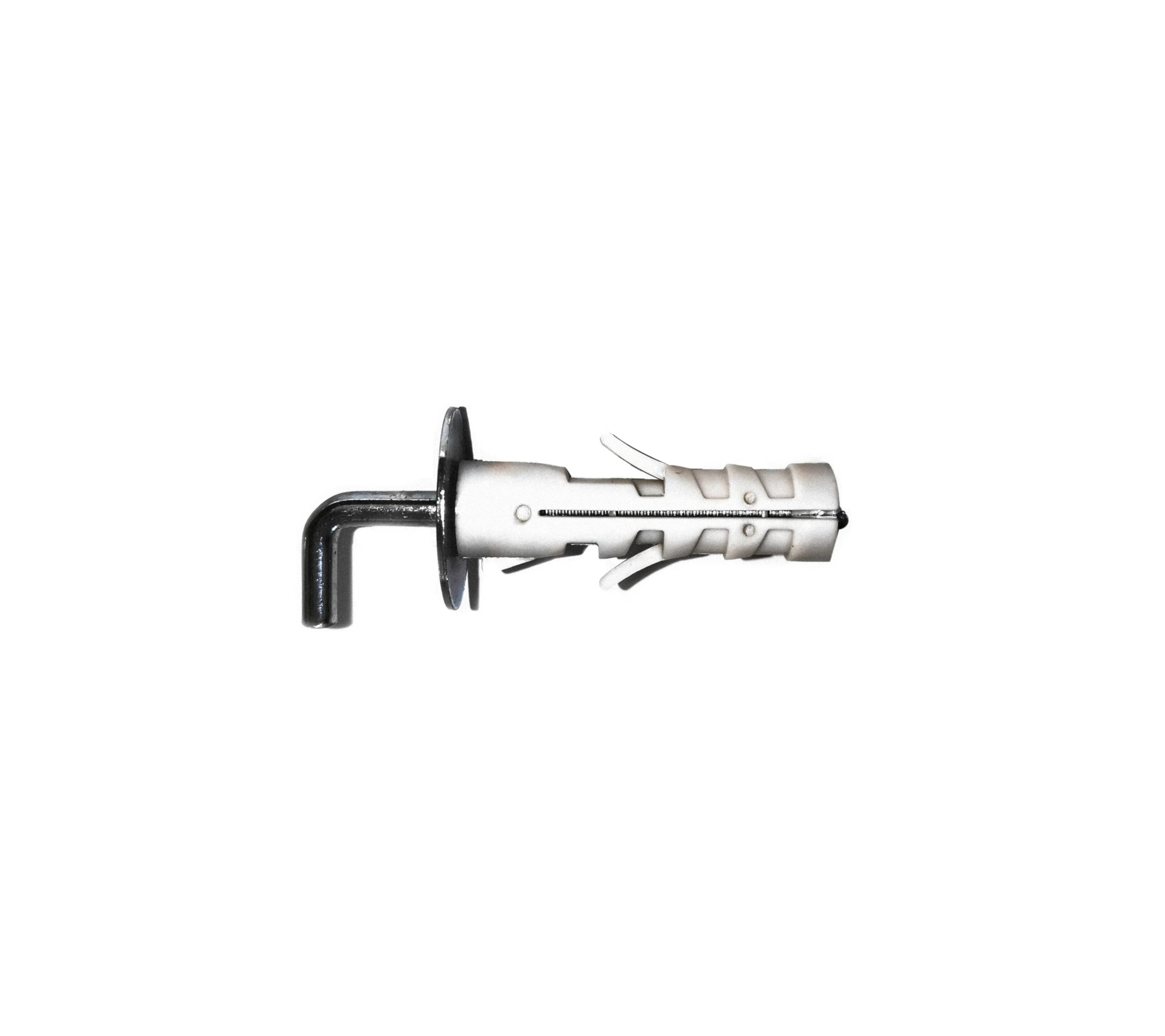 Tassello Nylon Gancio Medio Nobex 7689 E12X45 - Resistente, 12mm Diametro, 45mm Lunghezza, 100 Pezzi