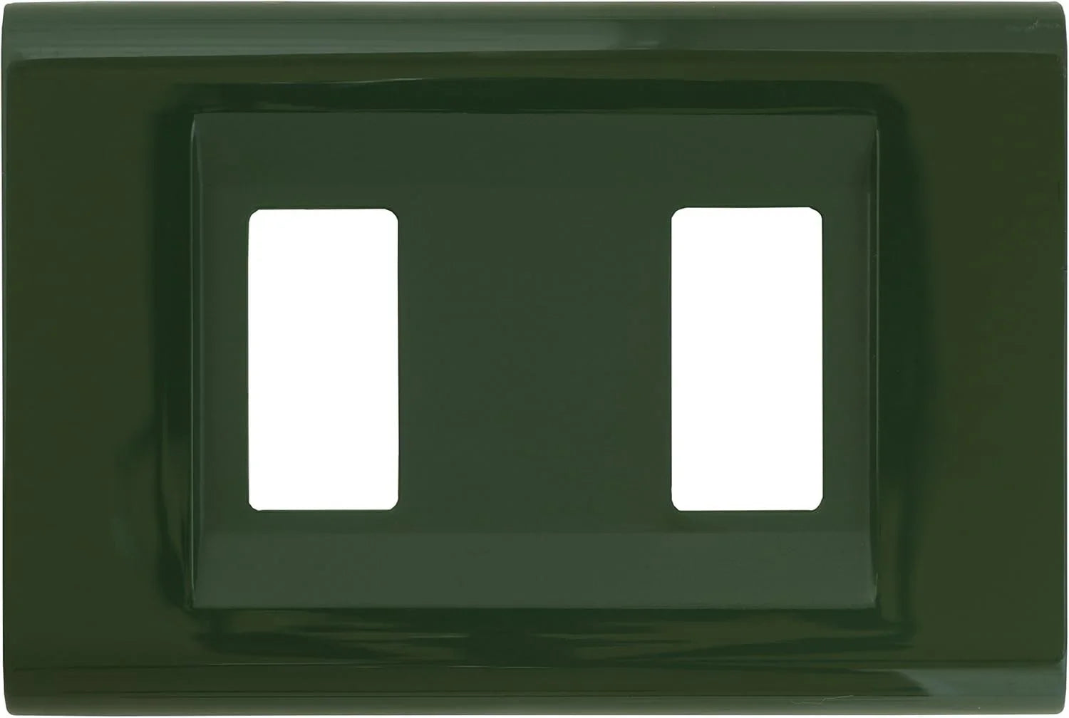 Placca Click 2F Verde Scozia FEB 2582/VS - Design Elegante, Materiale Resistente e Facile Installazione