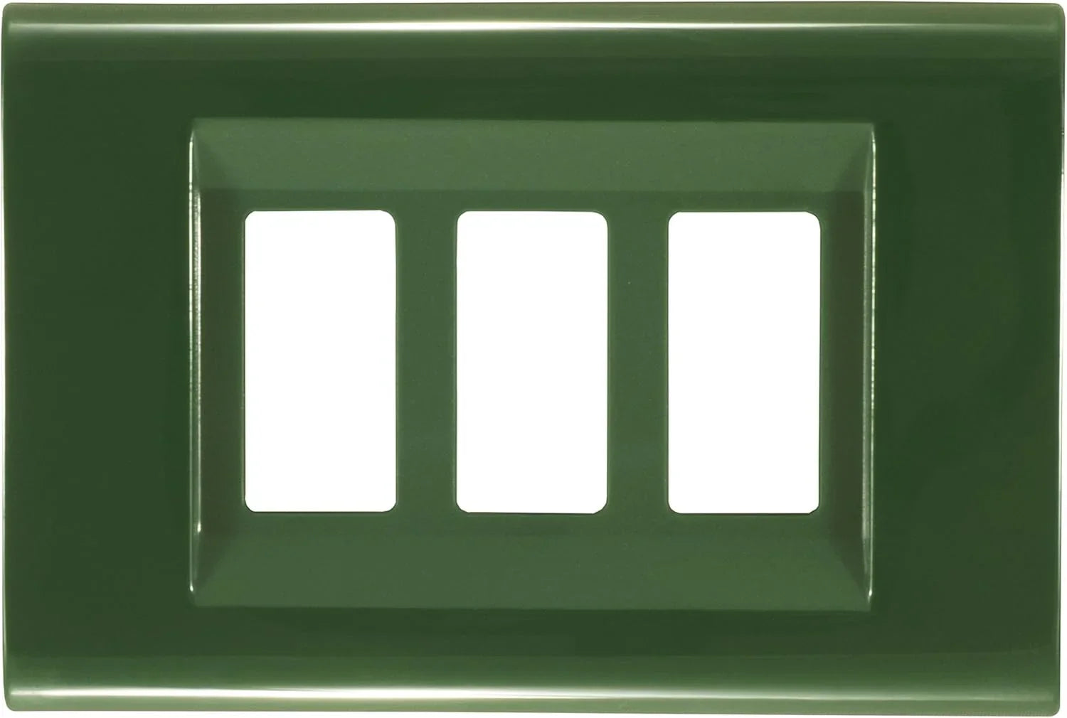 Placca Click 3F Verde Scozia FEB 2583/VS - Tecnopolimero Resistente, Design Elegante e Moderna