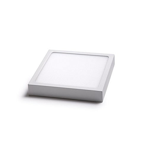MAPAM - PANNELLO LED QUADRATO SOVRAPPOSTO 12W 3000K LUCE CALDA A++