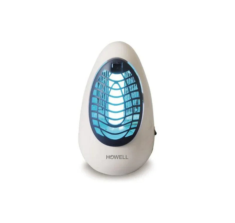 Lampada Zanzariera Elettrica Howell HO.HIK18N - 18W, Silenziosa e Sicura per Interni, Copertura 35 mq