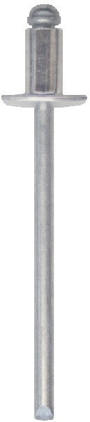 RIVEX Rivetto 3.0x14 aluminum rivet with zinc-plated steel nail, ideal for fixing with a 3.1mm hole.